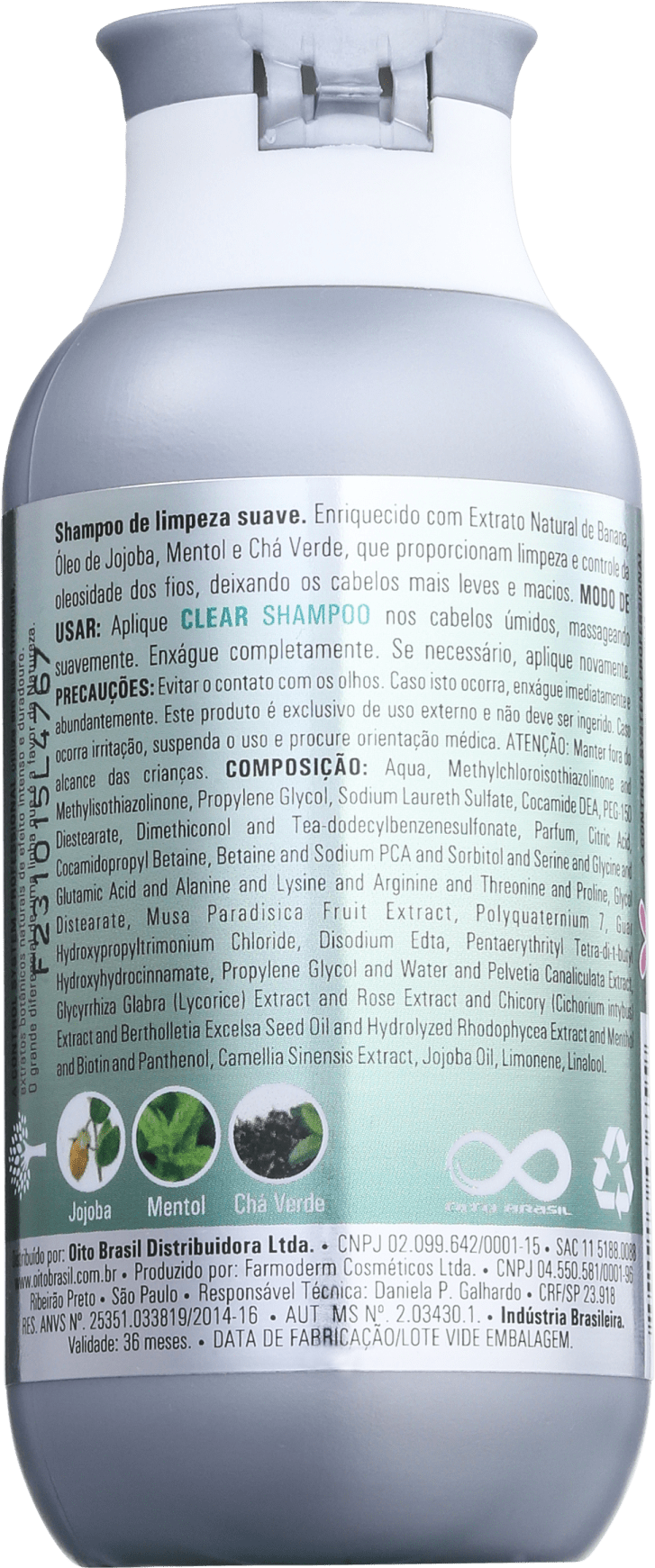 Control System Professional Clear - Shampoo 100ml