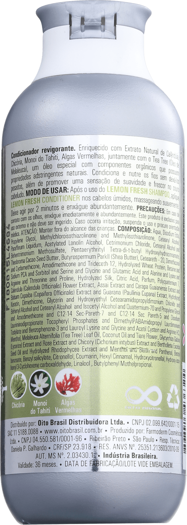 Control System Professional Lemon Fresh Conditioner - Condicionador 200ml
