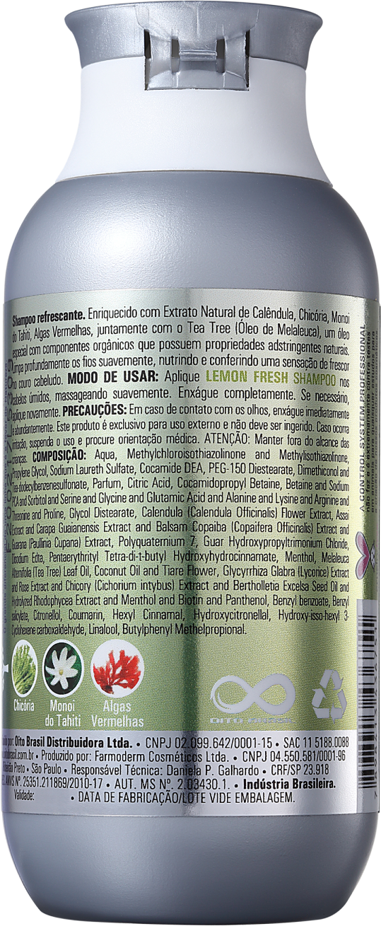 Control System Professional Lemon Fresh - Shampoo 100ml