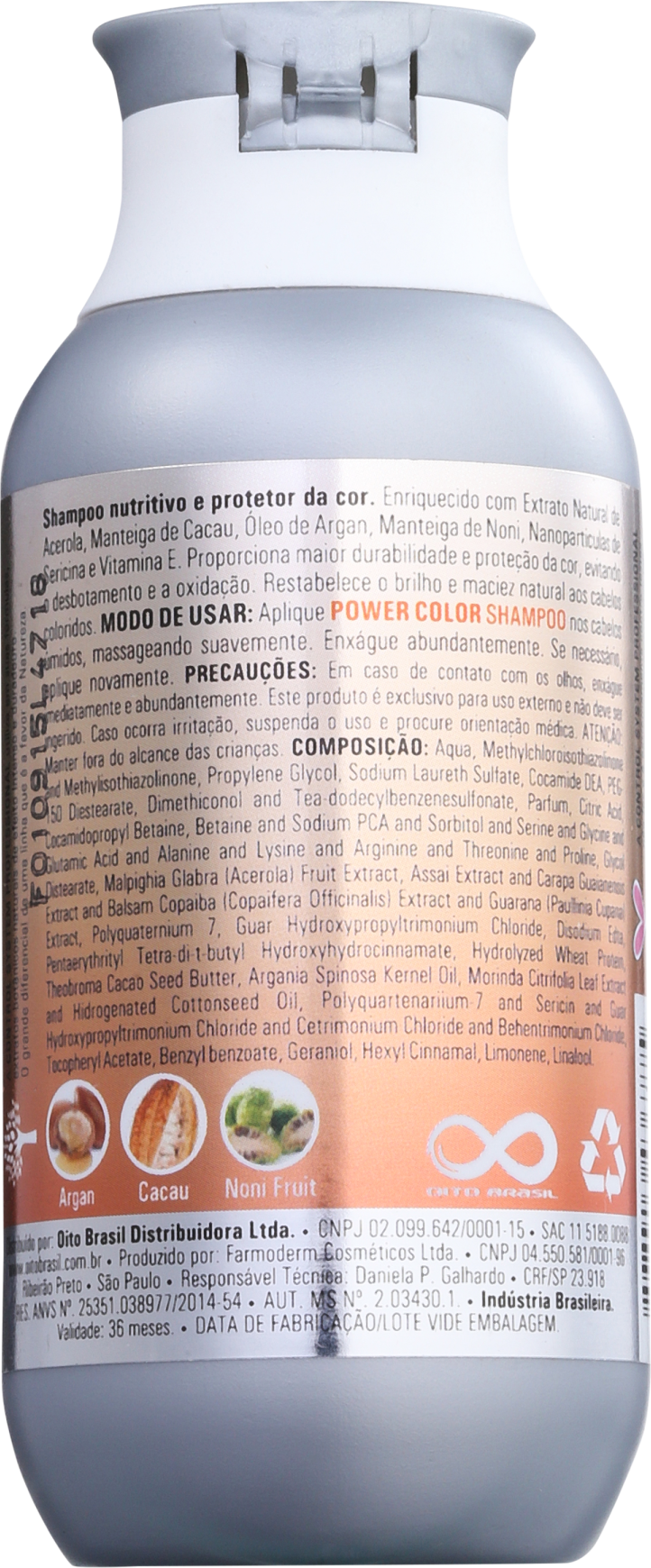 Control System Professional Power Color - Shampoo 120ml