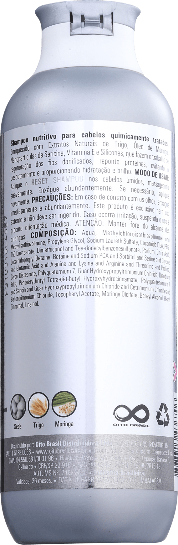 Control System Professional Reset - Shampoo 250ml