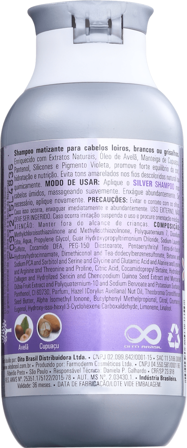 Control System Professional Silver - Shampoo 120ml