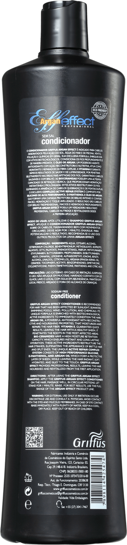 Griffus Argan Effect - Condicionador 1000ml