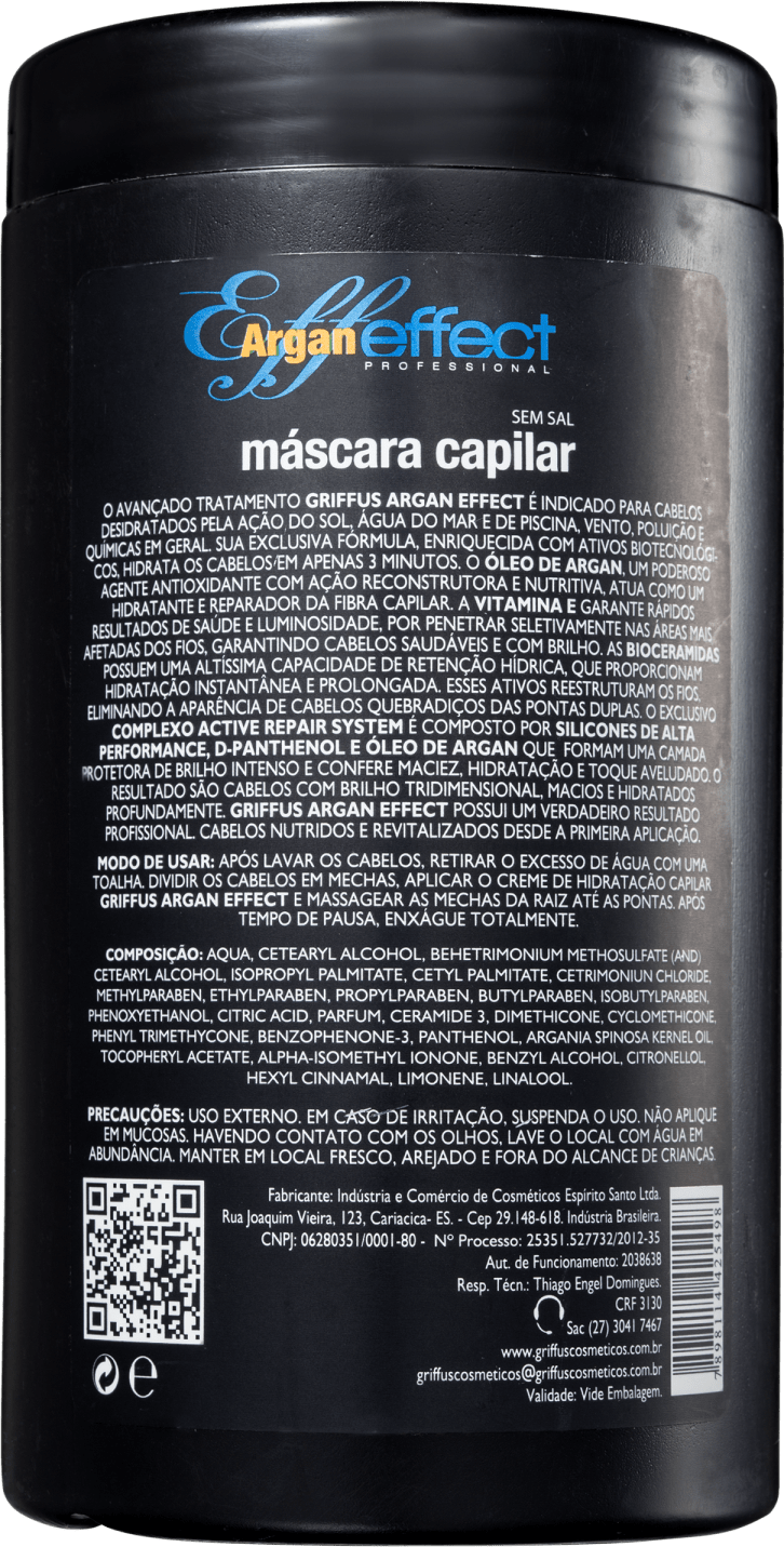 Griffus Argan Effect - Máscara 1000ml