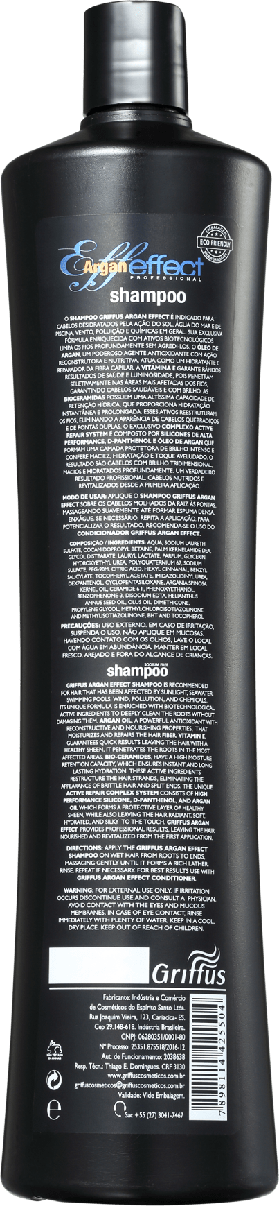 Griffus Argan Effect - Shampoo 1000ml