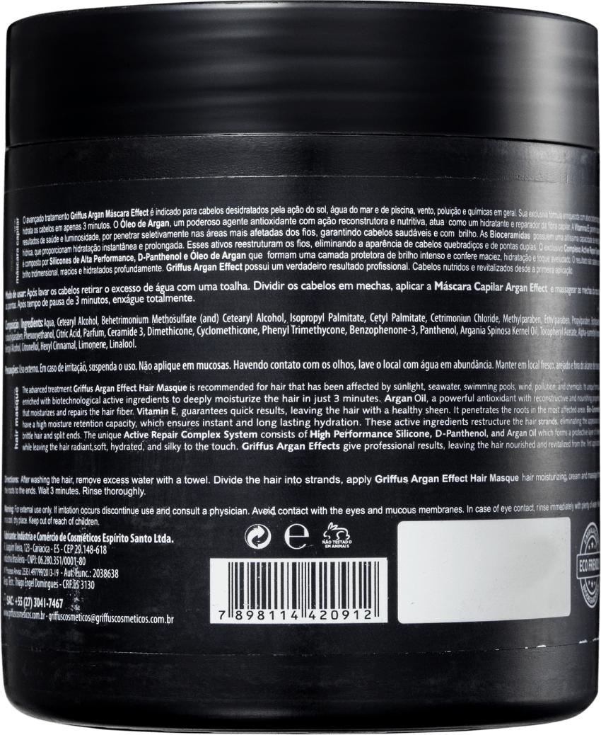 Griffus Argan Effect - Máscara 500ml