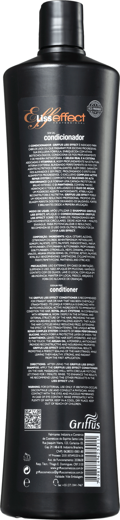 Griffus Liss Effect - Condicionador 1000ml
