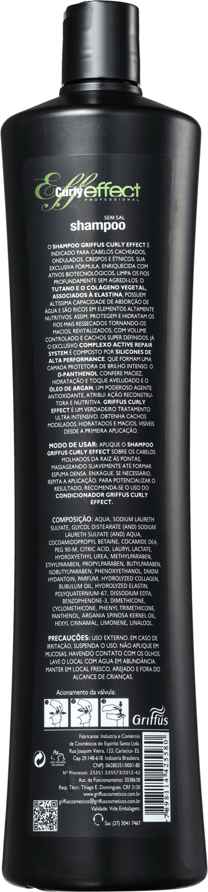 Griffus Curly Effect - Shampoo 1000ml