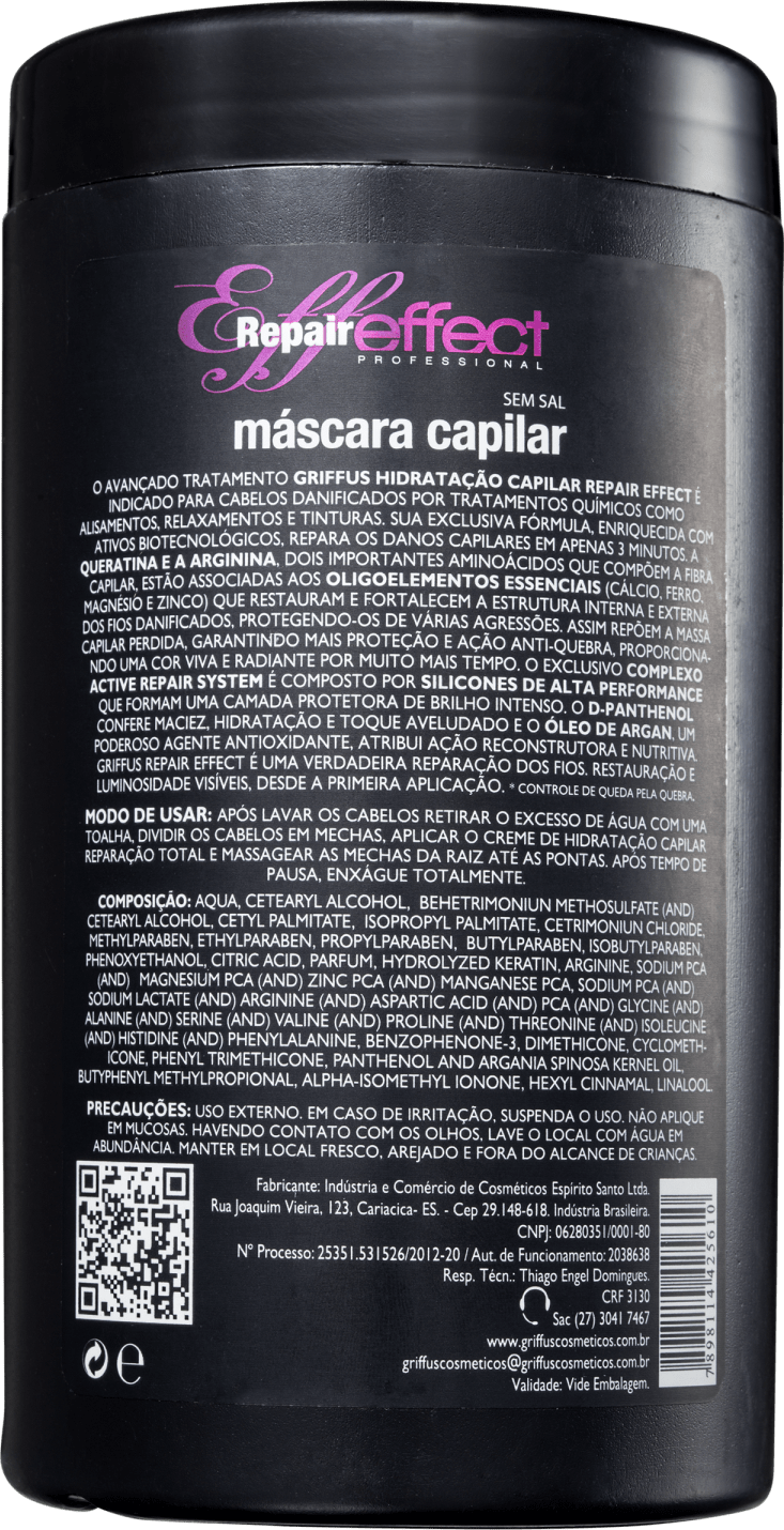 Griffus Repair Effect - Máscara 1000g