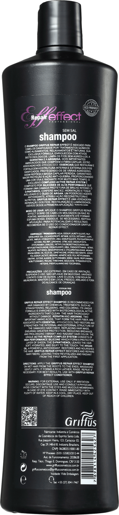 Griffus Repair Effect - Shampoo 1000ml