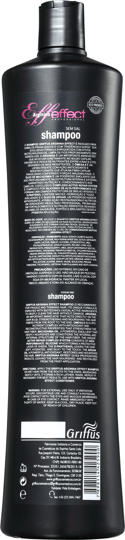 Griffus Arginina Effect - Shampoo 1000ml