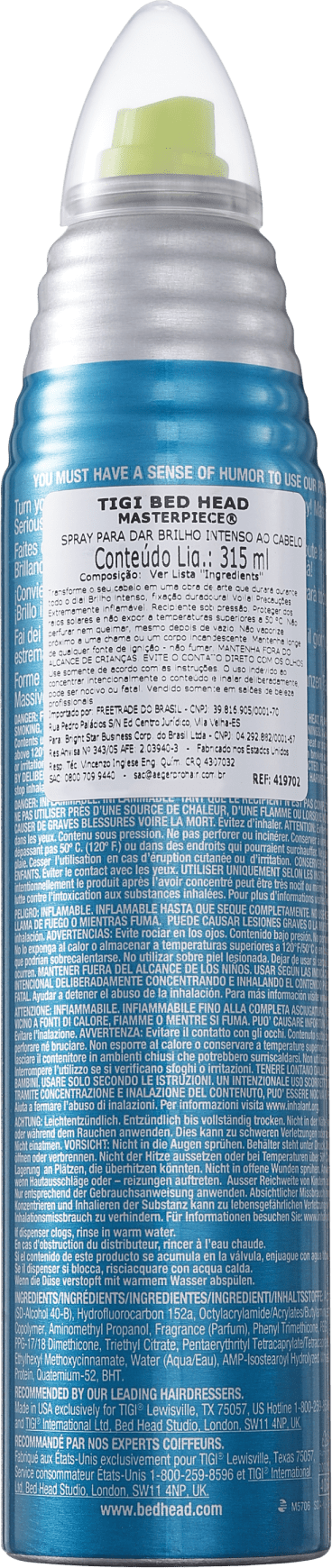 TIGI Bed Head Masterpiece - Spray Fixador 315ml