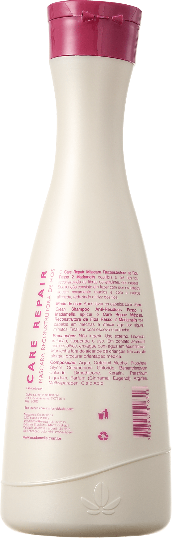 Madamelis Care Repair - Máscara Reconstrutora 1000ml
