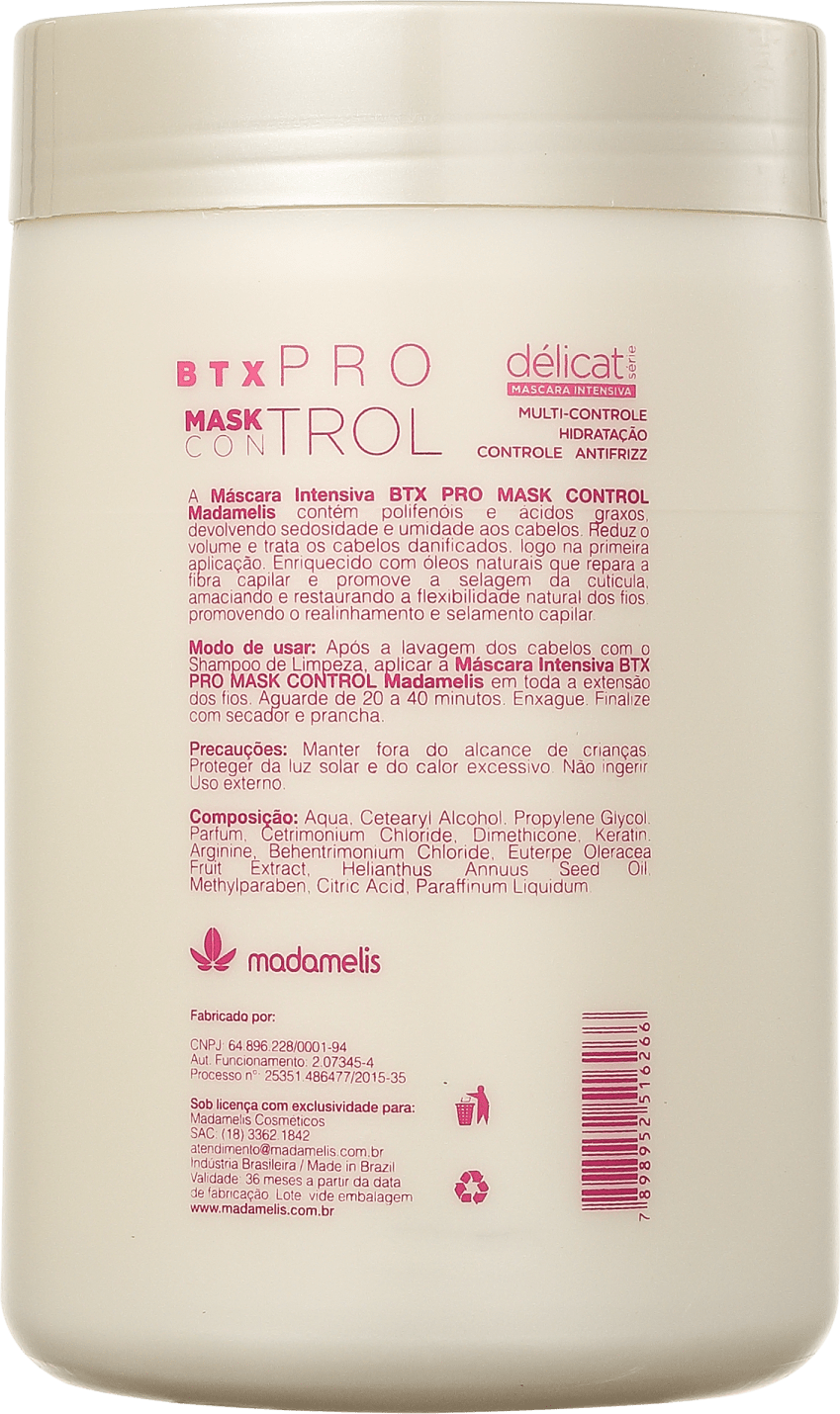 Madamelis Profissional Délicat Série BTX Pro Mask Control - Máscara 1000g