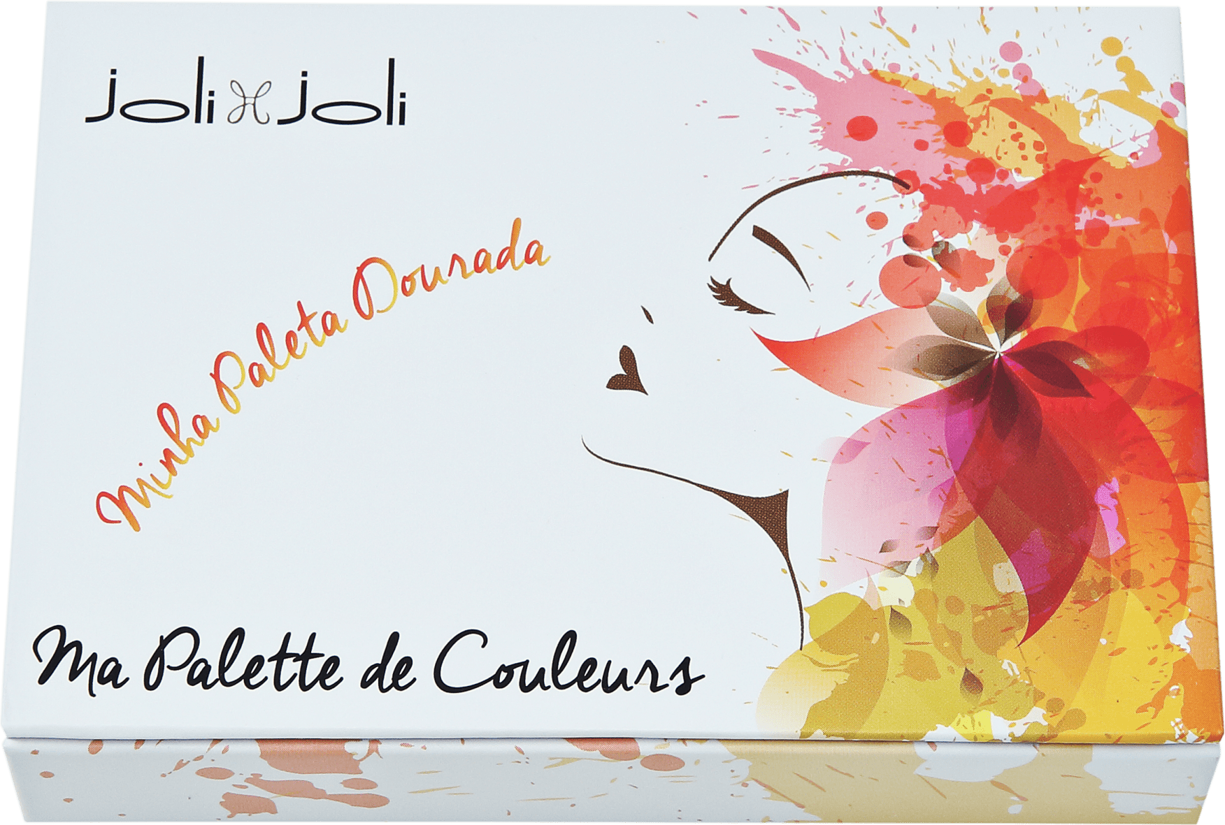 Joli Joli Ma Palette de Couleurs Minha Paleta Dourada GM 11203 - Estojo de Maquiagem