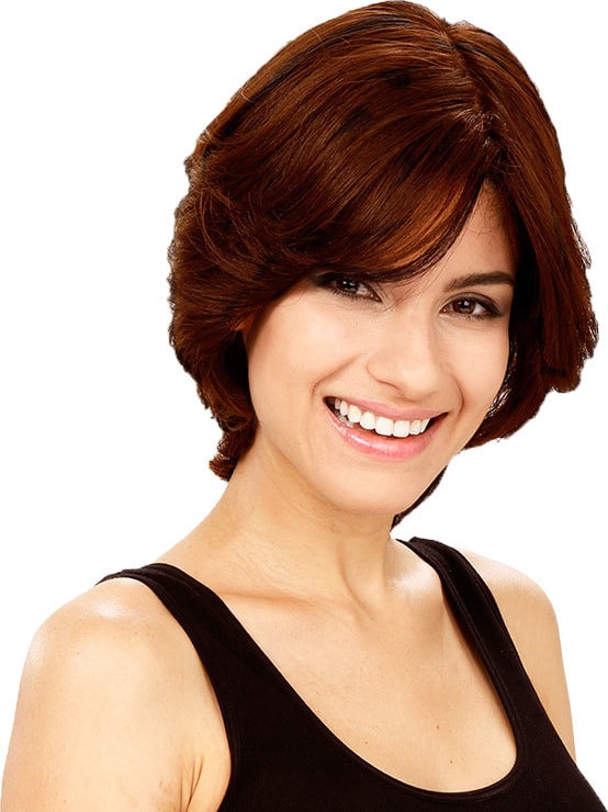 Crown Wigs Amanda Castanho Médio - Peruca 25cm