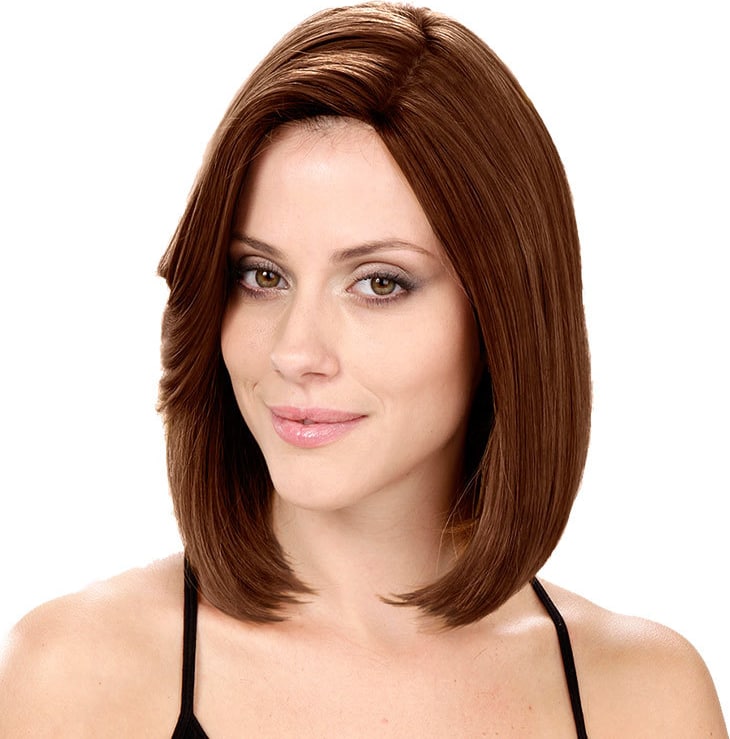 Crown Wigs Bianca Cor Castanho Médio - Peruca 30cm