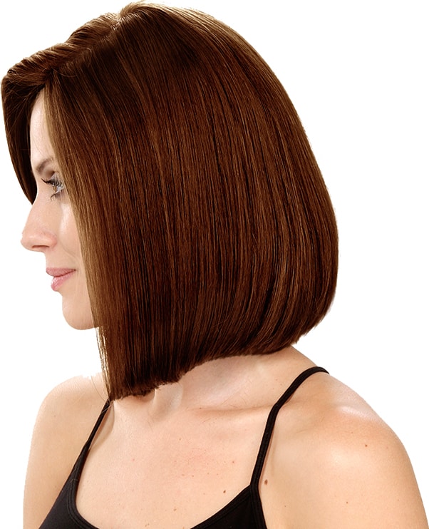 Crown Wigs Bianca Cor Castanho Médio - Peruca 30cm