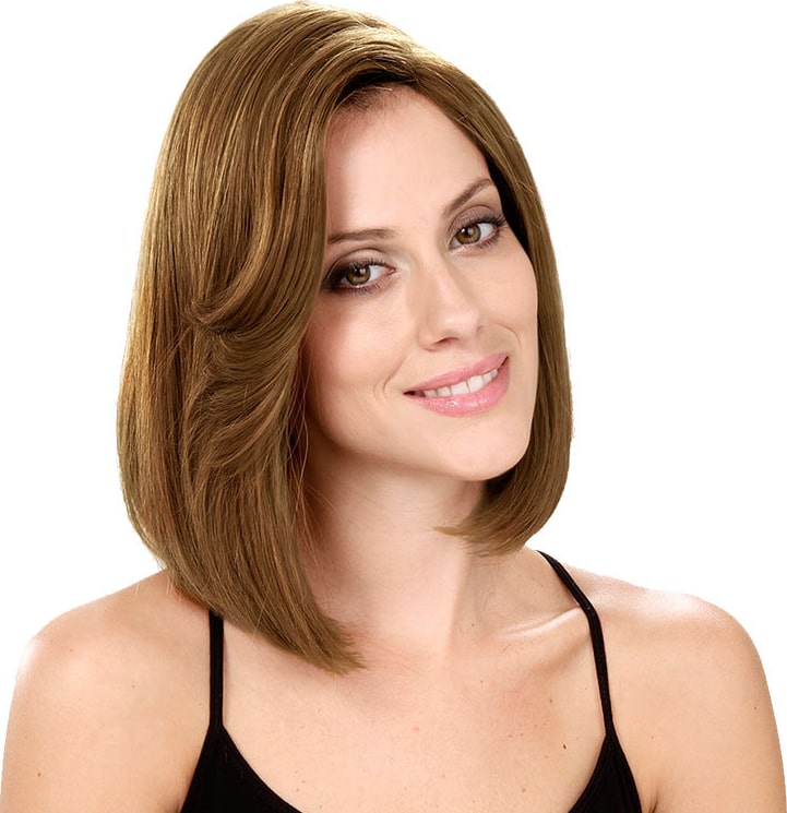 Crown Wigs Bianca Cor Louro Claro/Escuro - Peruca 30cm