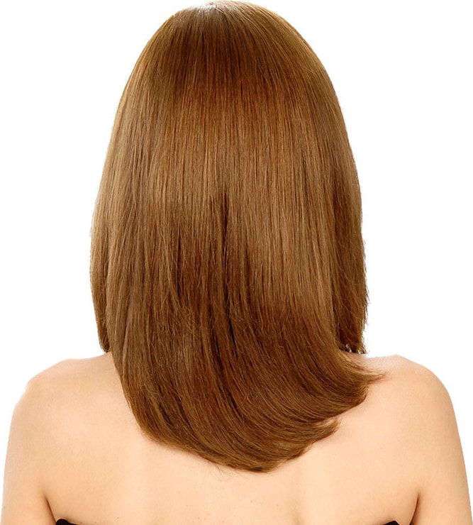 Crown Wigs Carol Cor Louro Claro/Escuro - Peruca 35cm
