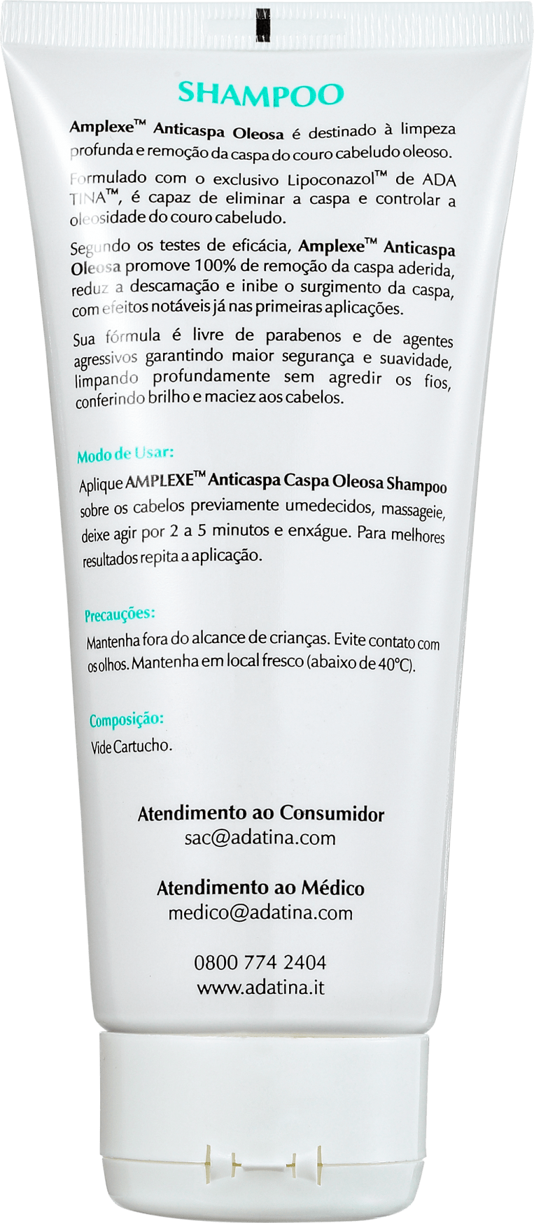 Ada Tina Amplexe Anticaspa Oleosa - Shampoo 200ml
