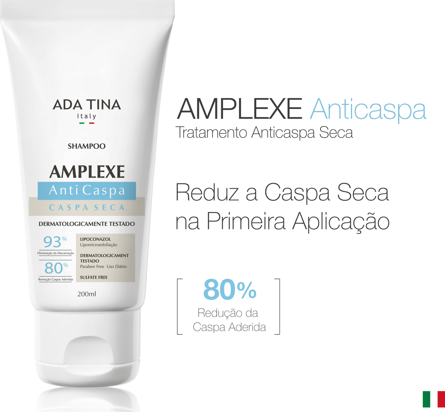 Ada Tina Amplexe Anticaspa Seca - Shampoo 200ml