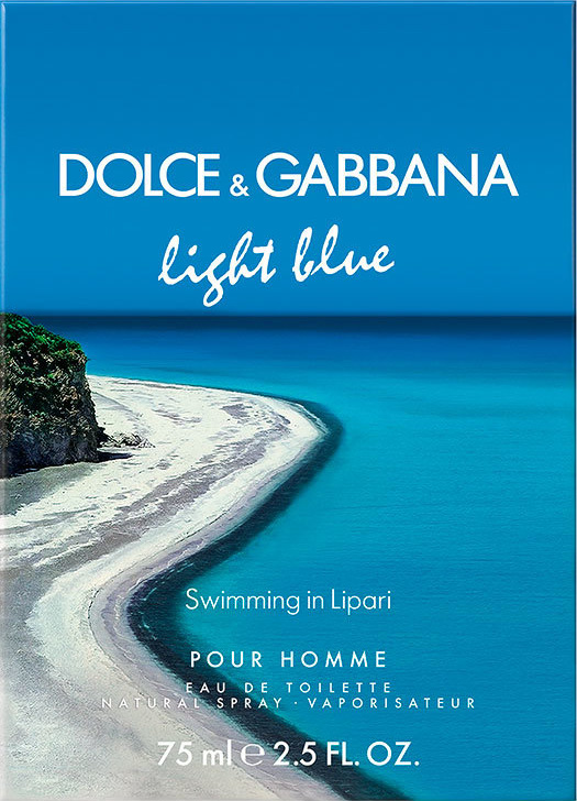 Light Blue Swimming In Lipari Dolce & Gabbana Eau de Toilette - Perfume Masculino 75ml