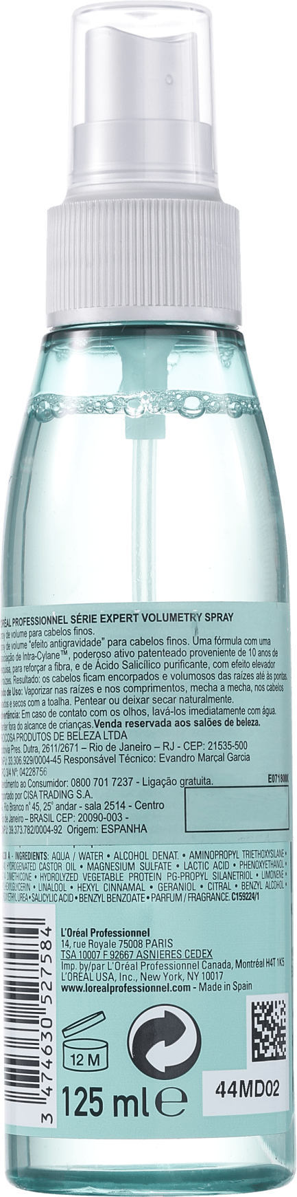 L'Oréal Professionnel Volumetry Intra-Cyclane + Salicylic Acid Brume - Leave-in 125ml