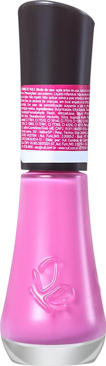 Vult Unhas Pense Rosa Ana - Esmalte Cremoso 8ml
