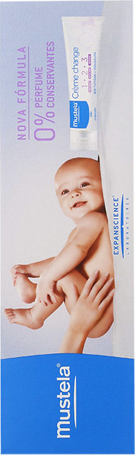 Mustela Bébé Creme Vitaminado Preventivo 123 - Creme para Assaduras 55g