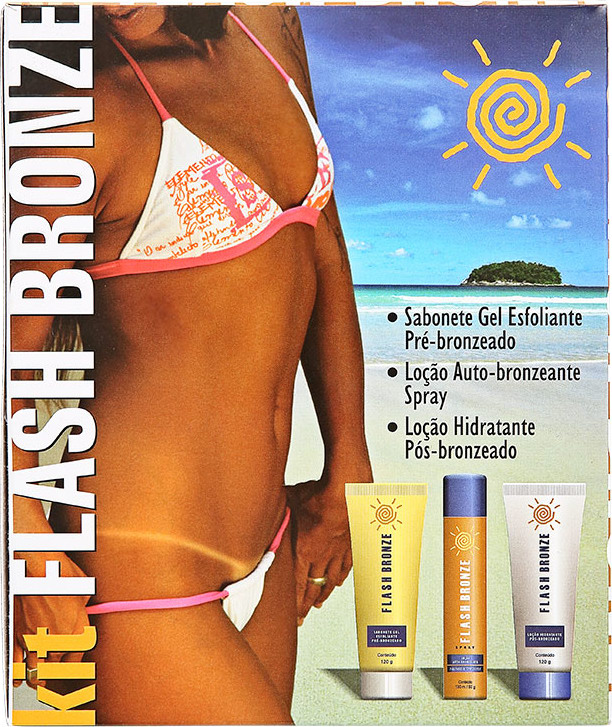 Kit Flash Bronze Autobronzeamento (3 produtos)