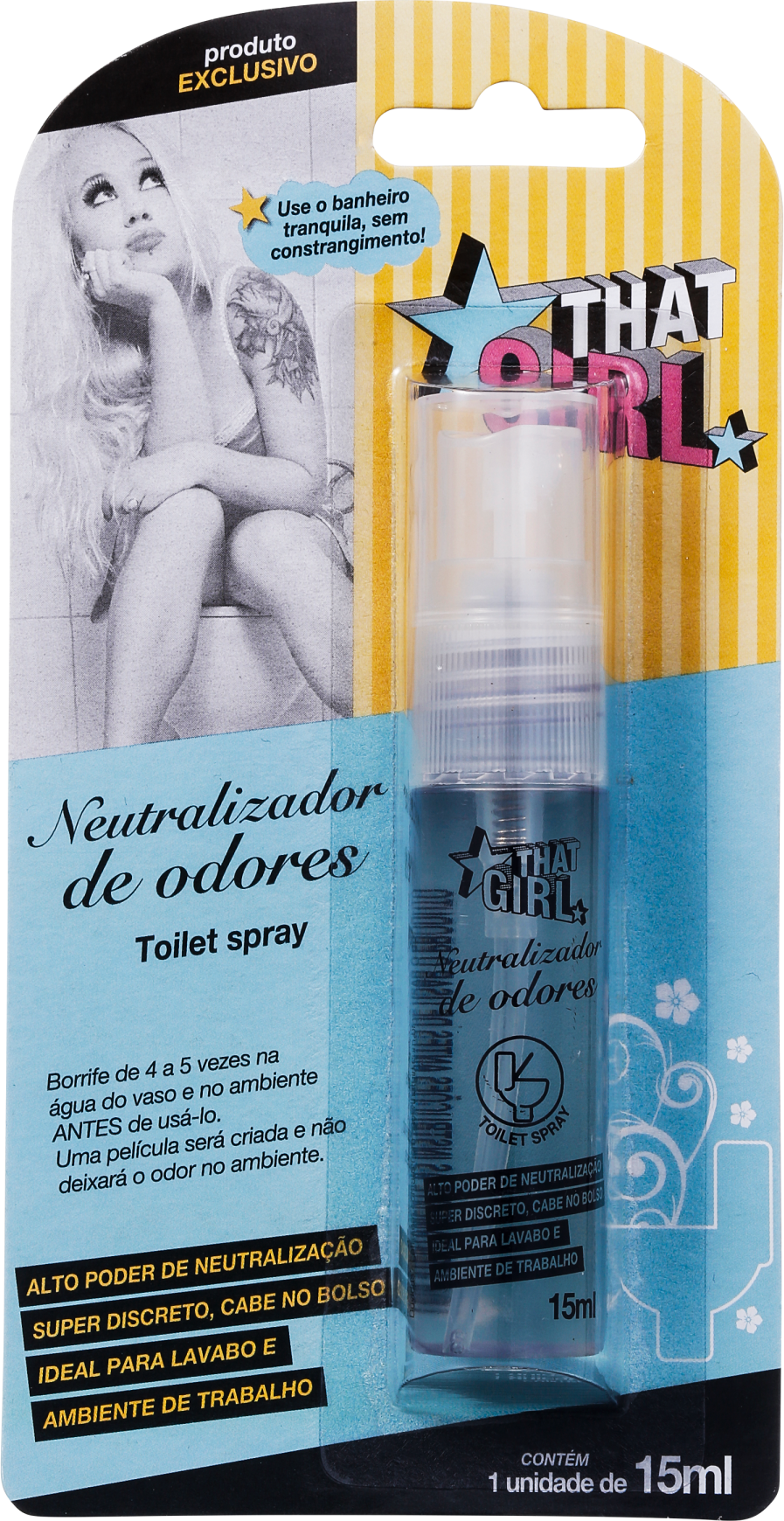 That Girl Toilet Spray - Neutralizador de Odores 15ml