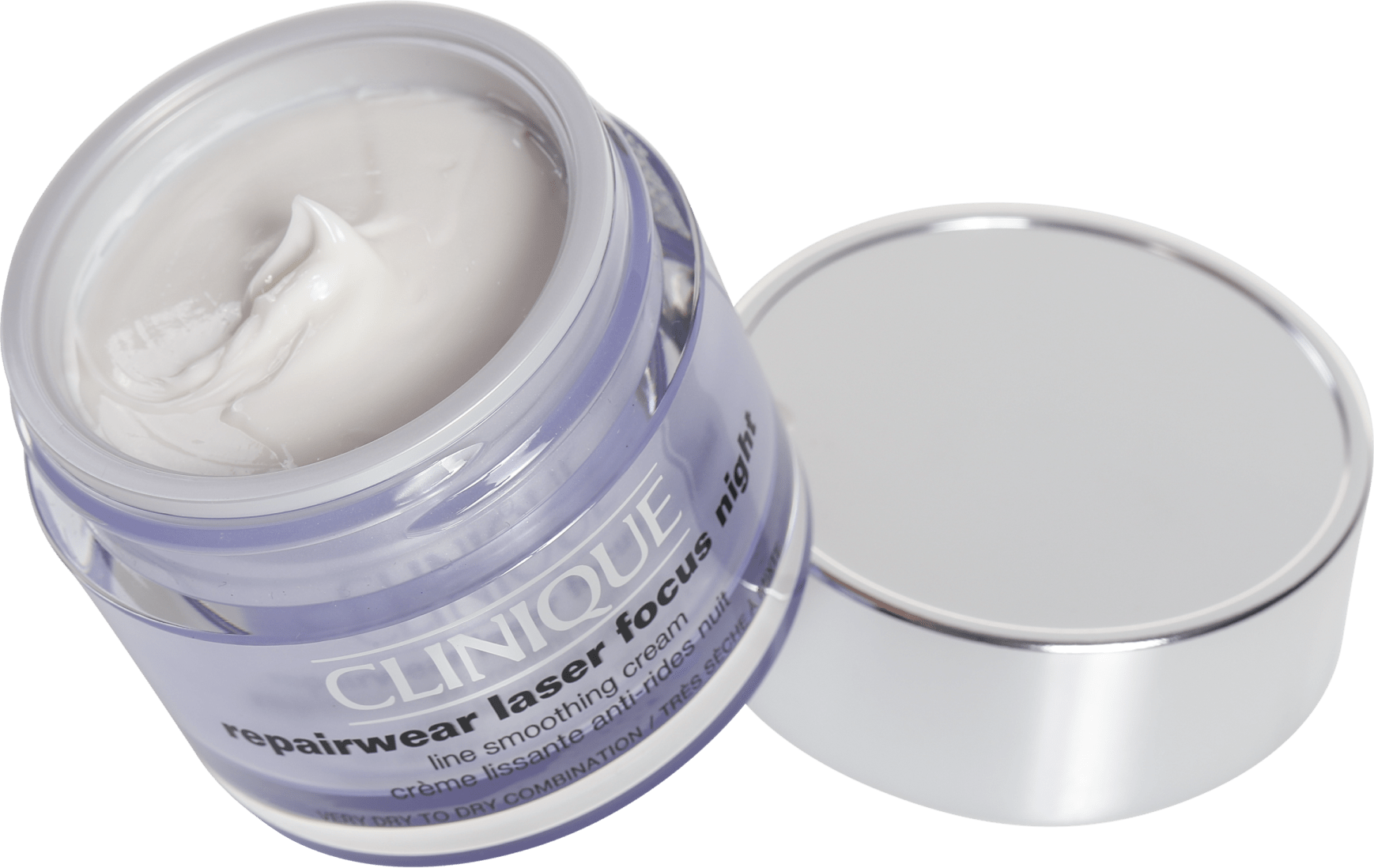 Clinique Repairwear Laser Focus Night Line Smoothing 1 e 2 - Creme Anti-Idade Noturno 50ml