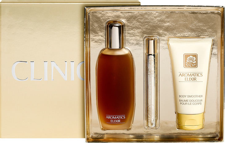 Conjunto Aromatics Elixir Riches Clinique Feminino - Eau de Parfum 100ml + Loção Corporal 75ml + Miniatura 10ml