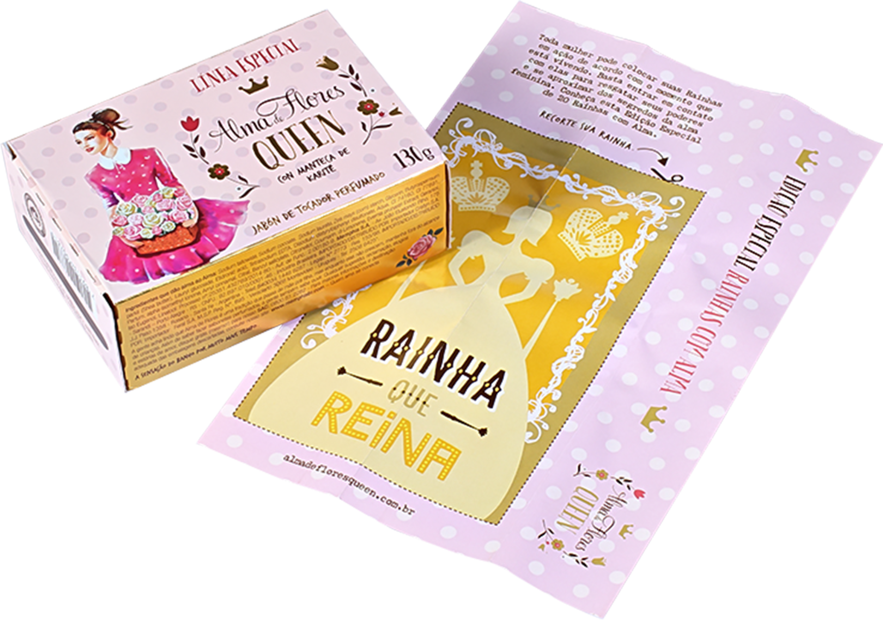 Alma de Flores Queen - Sabonete em Barra 130g