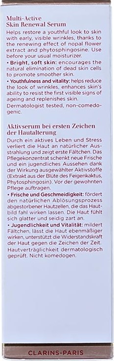 Clarins Multi-Active Skin Renewal - Sérum Anti-Idade 30ml