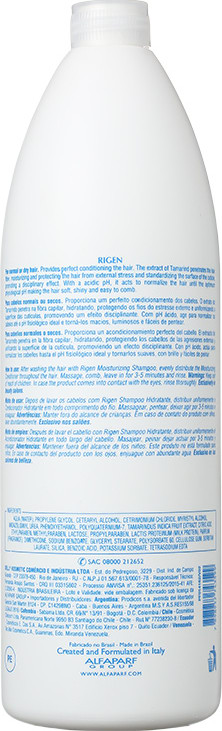 Alfaparf Rigen Tamarind Extract Hydrating Conditioner - Condicionador 1000ml