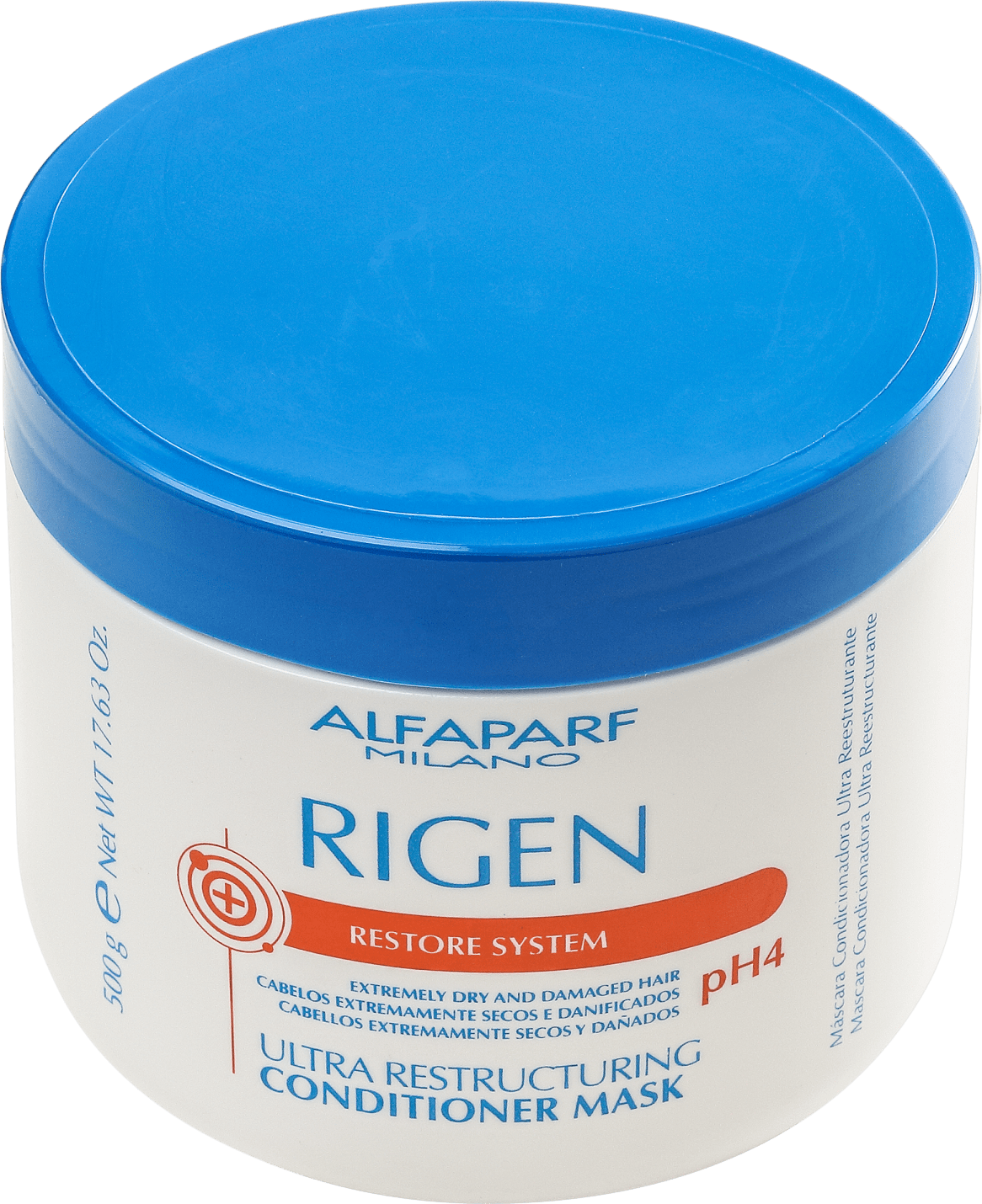 Alfaparf Rigen Restore System Ultra Restructuring Conditioner Mask - Máscara de Tratamento 500g
