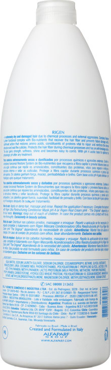 Alfaparf Restore System Ultra Restructuring - Shampoo 1000ml