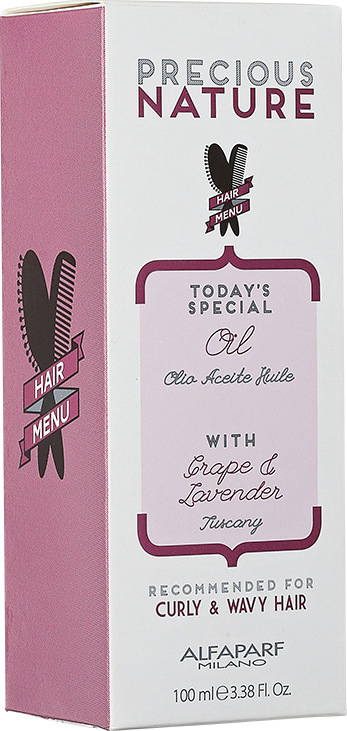 Alfaparf Precious Nature Grape & Lavender Oil - Óleo 100ml