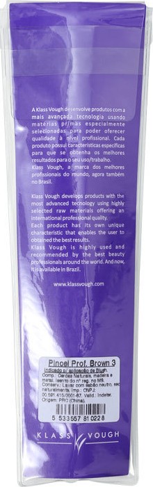 Klass Vough Brown Line 3 - Pincel Chanfrado