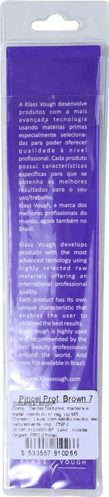 Klass Vough Brown Line 7 - Pincel para Sombra