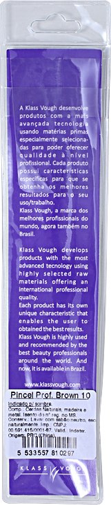 Klass Vough Brown Line 10 - Pincel para Sombra
