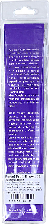 Klass Vough Brown Line 11 - Pincel para Sombra