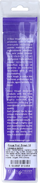 Klass Vough Brown Line 16 - Pincel para Sombra