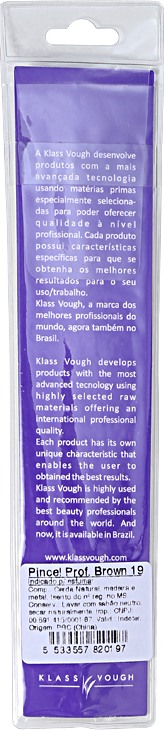 Klass Vough Brown Line 19 - Pincel para Sombra