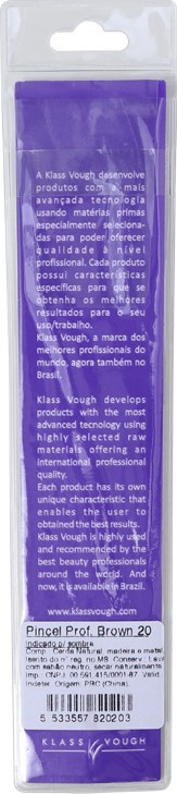 Klass Vough Brown Line 20 - Pincel para Sombra
