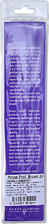 Klass Vough Brown Line 24 - Pincel para Maquiagem