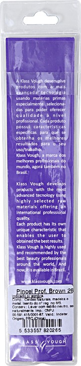 Klass Vough Brown Line 26 - Pincel para Sombra