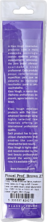 Klass Vough Brown Line 27 - Pincel para Sombra